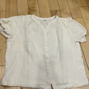 Uniqlo Cotton Top XS
